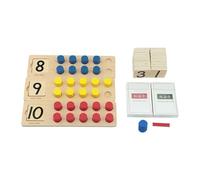 TAIZhiChen Materiali di Manipolazione Matematica per Il Conteggio Dei Peg Board per La Scuola a Casa