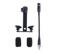TAIZhiChen Microfono a ciotolo e microfono strumento musicale con clip clip per microfono violino per la registrazione delle prestazioni del palcoscenico, Normale a 4 Pin