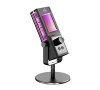TAIZhiChen Microfono USB con Supporto RGB Microfono con Supporto Cablato per Streamer, Podcaster, Gaming, Live Trasmissione in Diretta