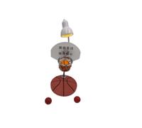 TAIZhiChen Mini da Basket con Luce Compatta Decorazione da Scrivania a Tema Basket Divertente Luce Notturna a Forma di per Ragazzi, Mantieni La Concentrazione, Mantieni La Pazienza
