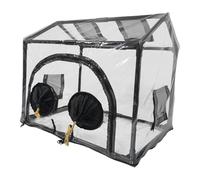 TAIZhiChen Mini Serra Trasparente per La Coltivazione di Funghi, per Tetti, Protezione delle Piante per Principianti