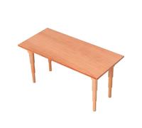 TAIZhiChen Mini Tavolo in Legno per Casa delle Bambole, Mobili Fai da Te per Progetti di Layout di Giardini Fatati