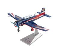 TAIZhiChen Modellino di Aereo da Combattimento in 1/48, in Metallo pressofuso, con Supporto per l'esposizione su scaffale, Blu Scuro