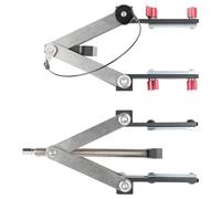 TAIZhiChen Morsetto per Pannelli a Pressione a 4 Vie, Facile Da Installare, Morsetto per Pannelli di Giunzione Professionale