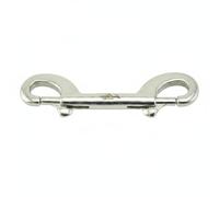 TAIZhiChen Moschettone Doppio da Immersione Resistente Alla Corrosione Moschettone Doppio Subacqueo Durevole Clip Subacqueo Acciaio Inox per Subacquei