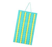 TAIZhiChen Organizer Sospeso Bacheca Modellini Auto Espositore Parete Portaoggetti Feltro Elastico E Stabile Adatto per Camera Bambini Porta Soggiorno Camera da, Verde