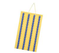 TAIZhiChen Organizer Sospeso Bacheca Modellini Auto Espositore Parete Portaoggetti Feltro Elastico E Stabile Adatto per Camera Bambini Porta Soggiorno Camera da, Giallo