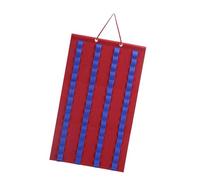 TAIZhiChen Organizer Sospeso Bacheca Modellini Auto Espositore Parete Portaoggetti Feltro Elastico E Stabile Adatto per Camera Bambini Porta Soggiorno Camera da, Rosso