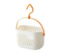 TAIZhiChen Organizzatore da Appendere per la Doccia, Porta Shampoo e Sapone, Contenitore Organizer da Parete per dormitorio, Bianco