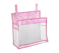 TAIZhiChen Organizzatore Giocattoli Bagno Rete Appendibile Nylon con Grande Apertura Tasche Separate Facile Da Usare Adatto a Bagno Cameretta Doccia, Rosso, Taglia unica bambino