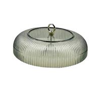 TAIZhiChen Paravento per Mangiatoie per Uccelli, Riparo Impermeabile per Mangiatoie da 9,84 Pollici, Cupola Protettiva dalle Intemperie, Nero