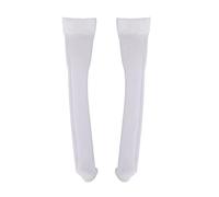 TAIZhiChen Personaggi in Scala 1/12, Calze, Accessori per Modelli, Costumi da 6 Pollici, Senza Cuciture, Moda, Giocattoli Fai da Te, Decorazioni Elastiche, Bianco