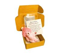 TAIZhiChen Piccolo Orsetto di Peluche, Tenero E Morbido, Mini Animaletto di Peluche per La Festa di Laurea, Come Ricompensa Scolastica, Rosa
