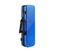 TAIZhiChen Porta Canne Rigido Superficie Zigrinata Borsa Rigida Canne Resistente All'usura Accessorio Sportivo, Array, Blu, 125cm