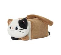 TAIZhiChen Porta Fazzoletti di Peluche a Forma di Gatto per Auto, Distributore di Fazzoletti, Animale Morbido, Universale, Creativo, Carino, Facile da Installare, Marrone