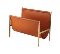 TAIZhiChen Porta Riviste, Porta Giornali, Decorazione per Ufficio, Contenitore per Libri, Porta, Espositore per Riviste Da Tavolo, Soggiorno, Camera Da Let, Arancia