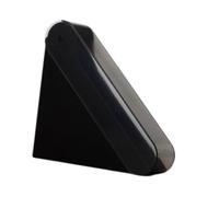 TAIZhiChen Portafiltro per Caffè in Carta, Scatola Portaoggetti, Organizer Da Banco con Coperchio Antipolvere, Contenitore per La Conservazione Del Filtro, Nero