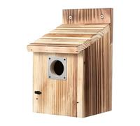 TAIZhiChen Posatoio in Legno Sospeso per Uccelli, Robusto E Decorativo per Esterni, Ideale per Rondini, Cinciallegre E, Stile a