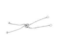TAIZhiChen Prolunga Catena Argento 925 Estensore Gioielli Artigianali Chiusura Regolabile Accessori Fai da Te Adatta per Collane Bracciali Cavigliere, Argento