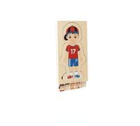 TAIZhiChen Puzzle Anatomia Umana Puzzle Bambini Puzzle Educativo Puzzle Legno con Livelli Sovrapponibili per Esplorare Scheletro Organi Muscoli Pelle E, Ragazzo
