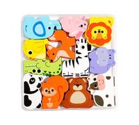 TAIZhiChen Puzzle in Legno, Giocattolo Rompicapo, Elegante, Ideale Come Regalo per Le Abilità Motorie, Decorazione per La Casa, Giocattolo per L'apprendiment, Tema degli Animali