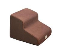 TAIZhiChen Scale per Cani a Due Livelli, Rampa di Accesso Comoda E Versatile, Antiscivolo, per Piccoli Animali, Cuccioli E Cani, caffè