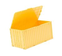 TAIZhiChen Scatola Portaoggetti in Miniatura con Coperchio Incernierato, Versatile E Pratica, Ideale Come Regalo O per Organizzare Il Tuo Ufficio, Giallo