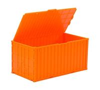 TAIZhiChen Scatola Portaoggetti in Miniatura con Coperchio Incernierato, Versatile E Pratica, Ideale Come Regalo O per Organizzare Il Tuo Ufficio, Orangina