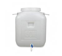 TAIZhiChen Secchio con Manico Spesso Secchio con Rubinetto Anti-Perdita Recipiente, 50 L, Secchio Per Miele Rinforzato, Con Rubinetto