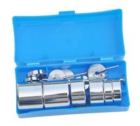 TAIZhiChen Set di Pesi Scanalati, Accessori per L'insegnamento, Strumento Didattico Multiuso, Massa Scanalata