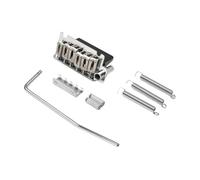 TAIZhiChen Set di ricambio per ponte tremolo per chitarra, elegante in metallo, con sedile tremolo, Argento