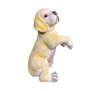 TAIZhiChen Statua di Animale da Giardino, Statuetta Che Abbraccia Il Vaso di Fiori, Decorazione da Tavolo, Vaso Sospeso, Scultura di Animale Che Abbraccia Il Pat, Cane