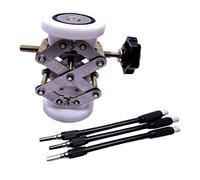 TAIZhiChen Strumento per La Riparazione di Supporti per Chitarra, Supporto per Travi Sonore, Crepe Superiori, Gamma di Regolazione Da 2,56 Pollici a 5,04 Pollici, Bianco