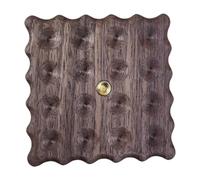 TAIZhiChen Tappetino Antiscivolo per Violoncello, Protezione per Pavimento in Legno, Robusto E Pratico, Cuscinetto Antiscivolo per Puntale Del Violoncello, Suppo, Marrone Scuro