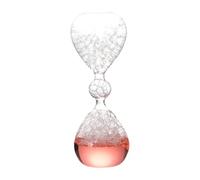 TAIZhiChen Timer in Vetro, Regali di Compleanno, Decorazione Da Scrivania, Timer a Movimento Liquido per Cucina, Ufficio, Ristorante, Rosa