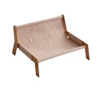 TAIZhiChen Tiragraffi per Gatti, Divano, Sedia, 20,4 X 17,3 X 11,4 Pollici, per Far Dormire E Giocare I Gatti, Versatile E Comodo Giocattolo per Gattini, Cuscino in Tela di Iuta