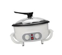 TAIZhiChen Tostatrice per Chicchi di Caffè Piccola, Regolabile, Portatile E Versatile per Negozi, Bar E Altro, con Adattatore.