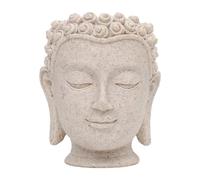 TAIZhiChen Vaso per Fiori a Forma di Testa di Buddha, Fioriera, Regalo, Figura Decorativa, Scultura, Fioriera, Vaso per Fiori per Ufficio, Casa, Cucina, Scrivani, Altezza 11,2 cm