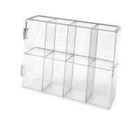 TAIZhiChen Vetrina Espositiva per Action Figure con 8 Griglie, Organizer per Oggetti da Collezione