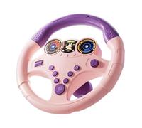 TAIZhiChen Volante Giocattolo con Ventosa E Cinghia, Leggero, con Suoni di Sirena Musicale, Piccola Base Rosa, Taglia unica bambino