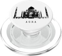 Taj Mahal Agra India Skyline Vintage I Love India Amo PopSockets PopGrip per MagSafe
