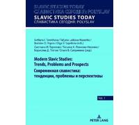 Tajana Loikova- Modern Slavic Studies: Trends, Problems and P (Copertina rigida)