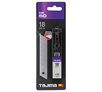 Tajima CB50 Endura Lame di ricambio, Argento, 18 mm, 10 Pezzi