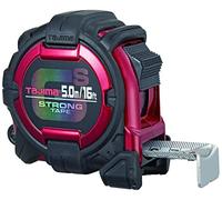 Tajima GS Lock Metric/Imperial - Metro a nastro extra rigido, 5 m, colore: nero