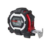 TAJIMA GS-MC165MBW - Misura a nastro con clip compatibile e gancio magnetico cornuto, 5 m x 2,5 cm