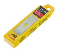 Tajima Lama di ricambio CB93H (per coltello di sicurezza LC959, utilizzabile su entrambi i lati della lama, lunghezza lama continua: 56 mm, larghezza: 18 mm), confezione da 10 pezzi
