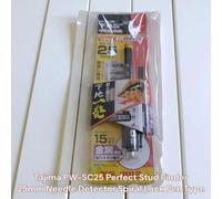 Tajima PW-SC25 Perfect Stud Finder 25 mm rilevatore di aghi blocco a spirale ...