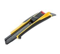 TAJIMA Coltello di sicurezza multiuso con impugnatura bicomponente QuickBack e punta di lavoro con 1 lama Razar Black, 18mm Quantità:1