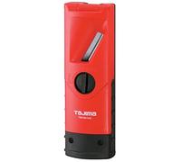Tajima tbk180-h45 - Pialla per cianfrinatura 45 ° 180 mm, Nero/Rosso