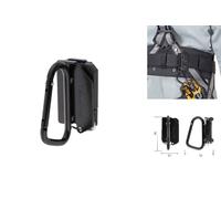 Tajima tools Portautensili Staccabile Moschettone in acciaio Piccolo SFKHI-CS